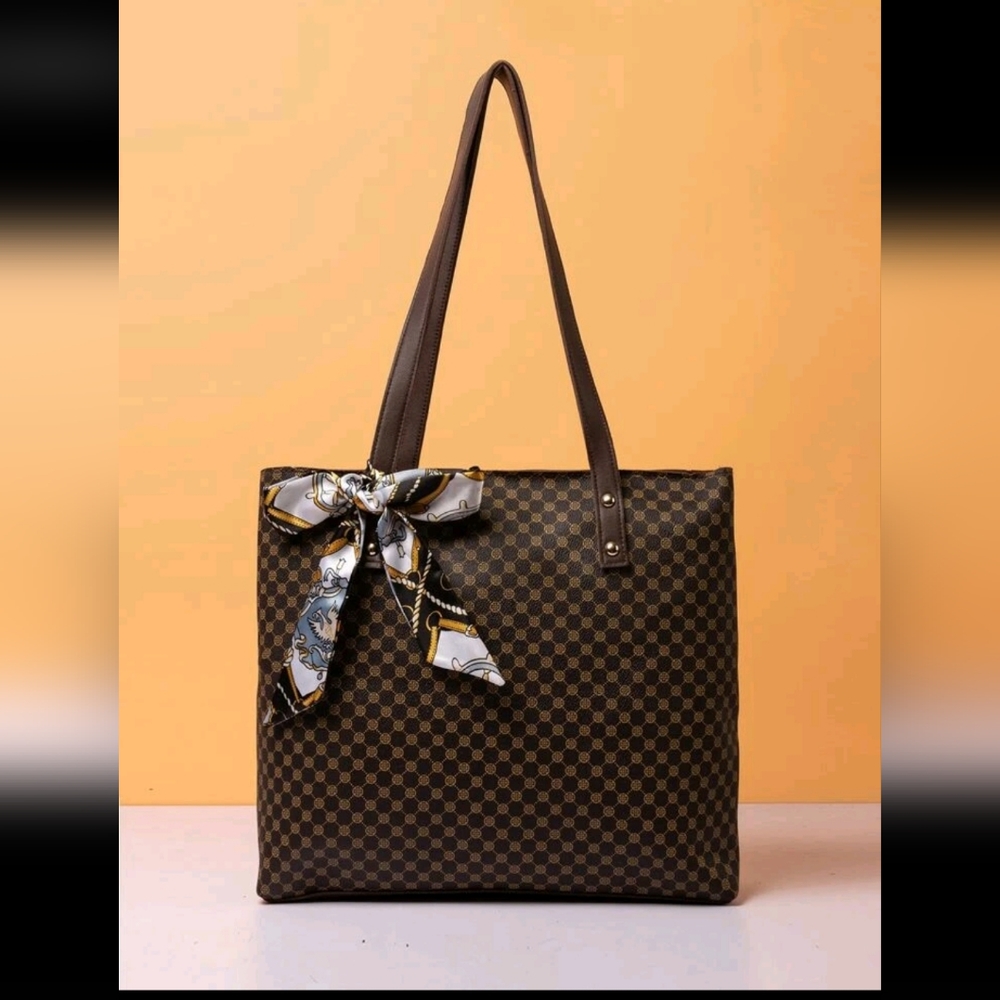 Shein Scarf Decor Shoulder Bag